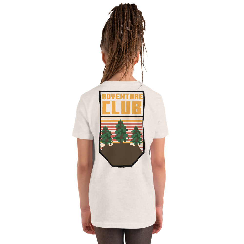 Minecraft Camping Adventure Club Kids T-Shirt - Image 4