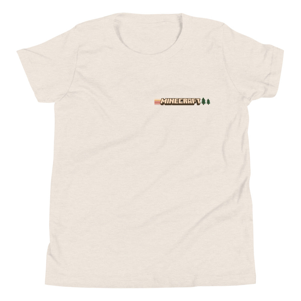 Alternative view of Minecraft Camping Adventure Club Kids T-Shirt