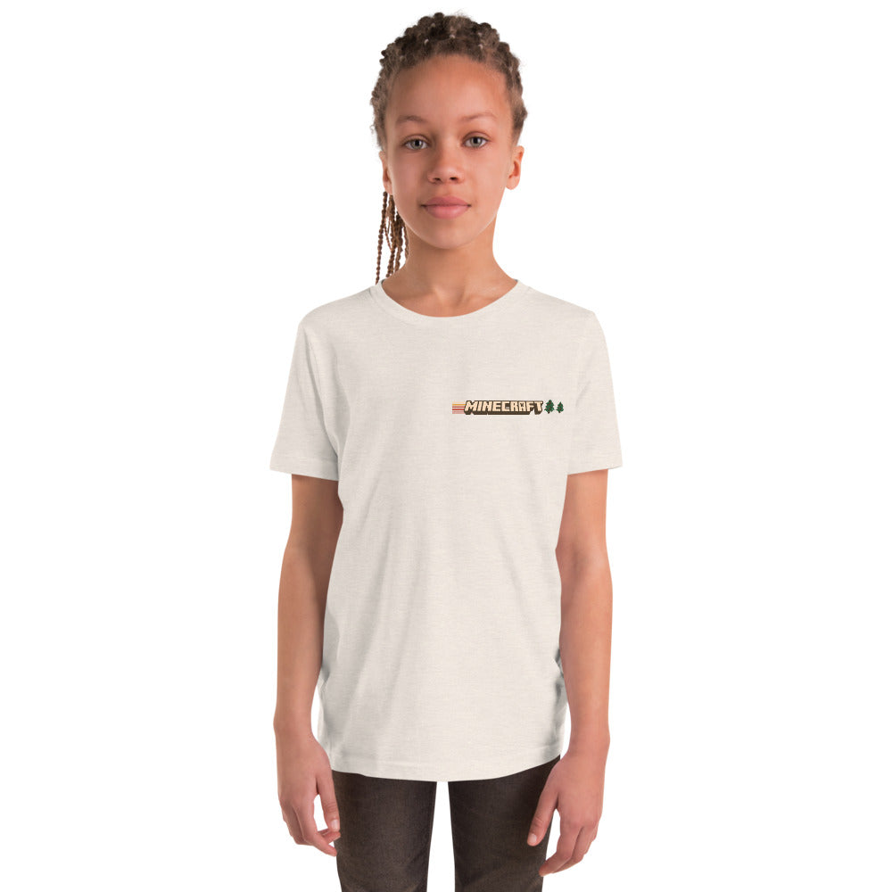Minecraft Camping Adventure Club Kids T-Shirt - Image 3