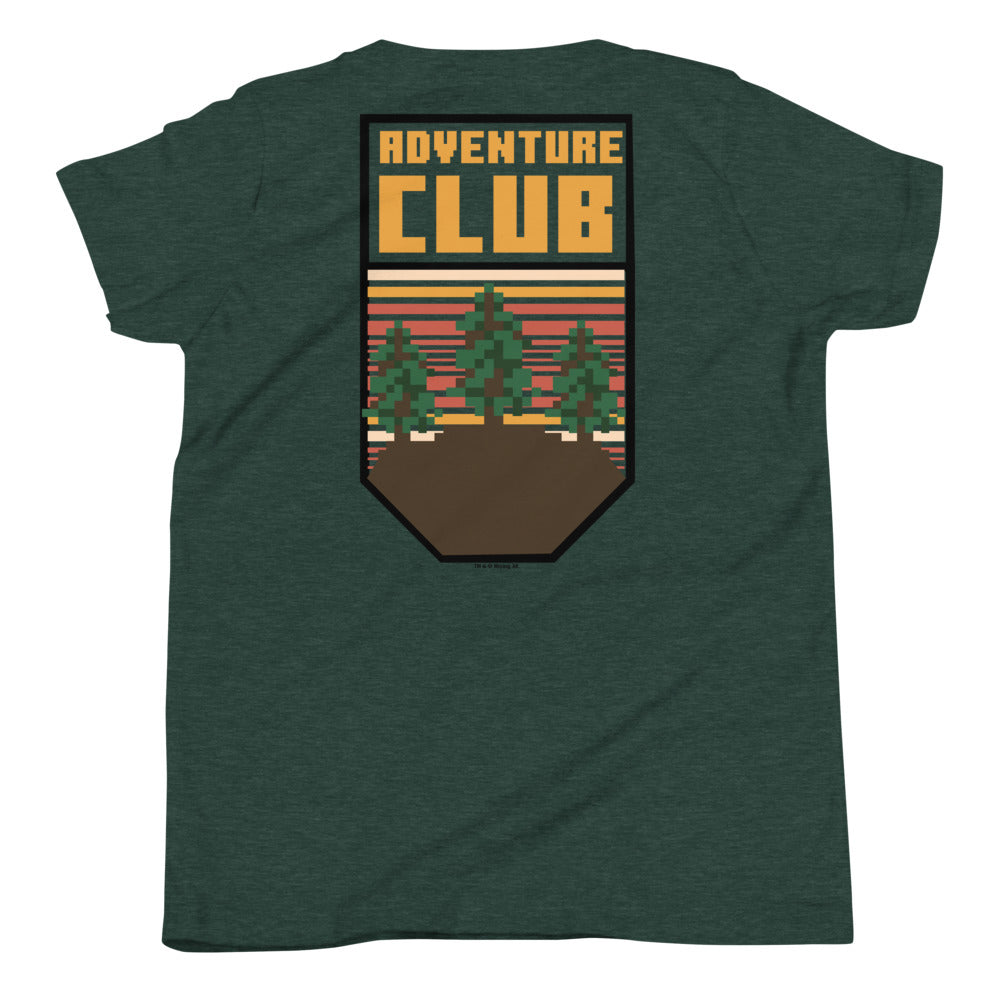 Minecraft Camping Adventure Club Kids T-Shirt - Image 7