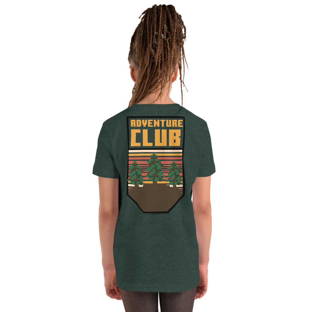 Minecraft Camping Adventure Club Kids T-Shirt - Image 10
